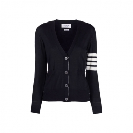 ◆당일◆26SS 사선 브이넥 울 가디건 네이비 FKC334A Y1014 415