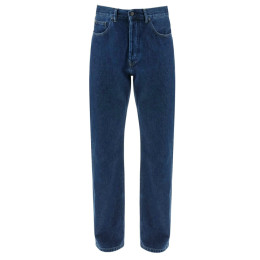 ◆당일◆24SS NOLAN 로고 패치 데님 팬츠 블루 I033006 0106
