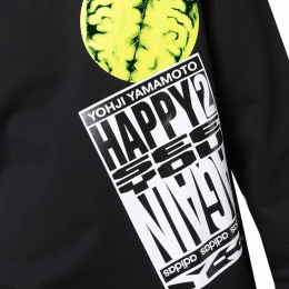 ◆15주년◆M CH1 브레인 프린팅 맨투맨 블랙 HF7068