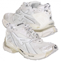 ◆당일◆24SS 러너 로우탑 스니커즈 화이트 677403 W3RB1 9000