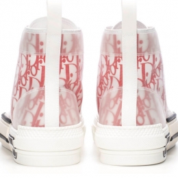 ◆당일◆23SS 오블리크 B23 하이탑 스니커즈 화이트/레드 3SH118YNT 360