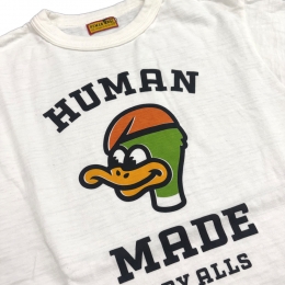 26SS 덕 프린팅 반팔 티셔츠 화이트 HM30TE006 WHITE