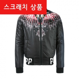 ◆스크래치◆이글프린팅 봄버 자켓 블랙 HM241325 02