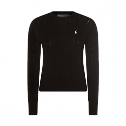 ◆당일◆26SS 여성 포니 자수 니트 블랙 211971869 006