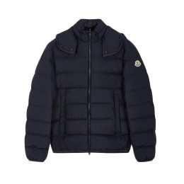 ◆당일◆25FW 몬트브로크 MONTBROCQ 로고 패치 패딩자켓 네이비 1A002 24 597YW 778