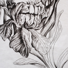 ◆12주년◆여성 그래픽 반팔 티셔츠 화이트 634224 QZABT 0900