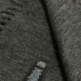 ◆당일◆26SS 지브라 로고 패치 울 머플러 다크그레이 M1A 150K PZEBRA 76