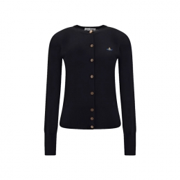 ◆당일◆26SS ORB 로고 자수 BEA 울 가디건 블랙 1803002P Y0006 N403