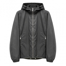 26SS 삼각로고 리버시블 후드 자켓 블랙/차콜 SGH058 106O F002L