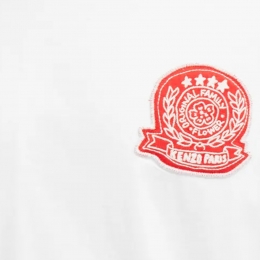 ◆당일◆24SS 바시티 로고 패치 티셔츠 화이트 5TS270 4SY 02