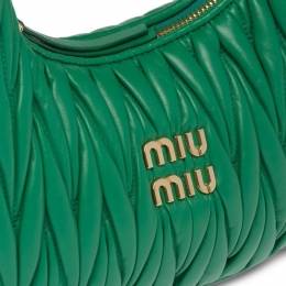 ◆당일◆26SS 마틀라세 금장로고 토트&숄더백 그린 5BC125 N88 F0458