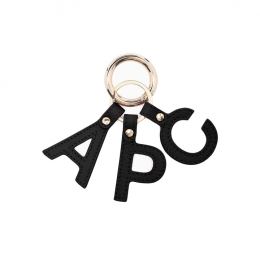 ◆당일◆26SS 시그니처 로고 레터 키링 블랙 PXAWV F63656 LZZ