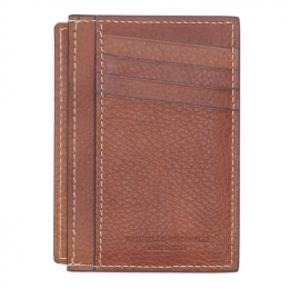 ◆당일◆25FW 로고 인그레이빙 카드지갑 브라운 MWZIU320 C6608