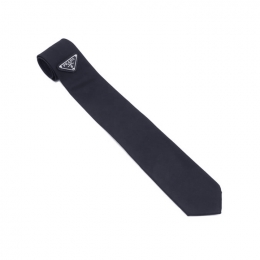 ◆당일◆26SS 삼각로고 리나일론 넥타이 블루 UCR77 1WQ8 F0SVF