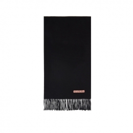 ◆당일◆25FW FN-UX 시그니처 로고 울 머플러 블랙 CA0209 900