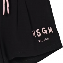 ◆키즈◆키즈 플리스 숏팬츠 블랙/핑크 S6MSJGSH066 11088