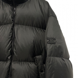 26SS 트리오페 자수 봄버 패딩자켓 블랙 RV12E1474 38NO