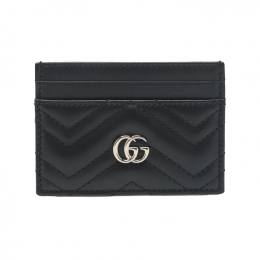 ◆당일◆26SS GG 마몬트 마틀라세 카드지갑 블랙 443127 AAET8 1000