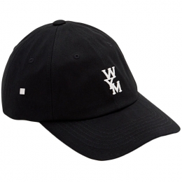 ◆당일◆25SS 로고 자수 볼캡 블랙 W251AC51 661B