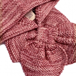 ◆키즈◆키즈 타이드 슬레딩 후드 머플러 로즈 K1183F25 592