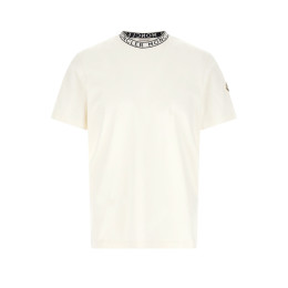 ◆당일◆26SS 로고 트리밍 티셔츠 화이트 8C000 31 8390T 032