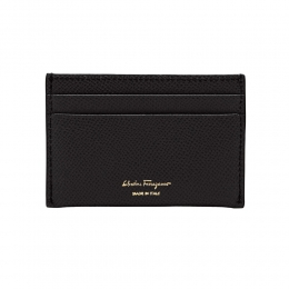 ◆당일◆26SS 금장 더블 간치니 카드지갑 블랙 22-0007 0742164