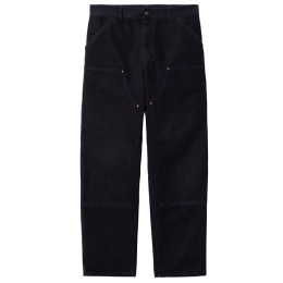 ◆당일◆24SS 로고 패치 더블 니 스트레이트 팬츠 데님블랙 I031501 893K