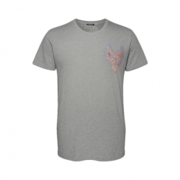 ◆14주년◆프린팅 라운드티 그레이 S5HJ607 I403 197