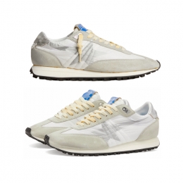 ◆당일◆25FW 여성 러닝 마라톤 M77 스니커즈 화이트/그레이 GWF00683 F005457 60466