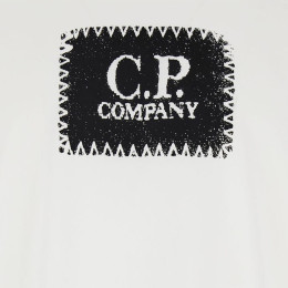 ◆당일◆25SS 로고 라벨 프린팅 티셔츠 화이트 18CMTS029A 005100W 103