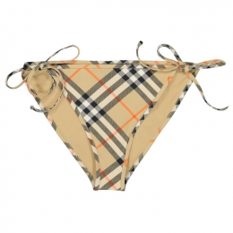 ◆당일◆24FW 체크 패턴 스윔 브리프 샌드 8087607