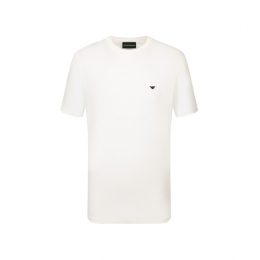 ◆당일◆26SS 시그니처 미니 로고 레귤러핏 티셔츠 오프화이트 EM004592 AF13747 U0003