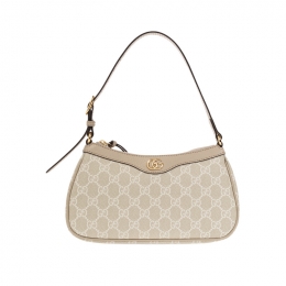 ◆당일◆25FW GG 오디피아 슈프림 스몰 토트&숄더백 화이트/베이지 735145 UULBG 9683