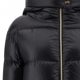 ◆당일◆25FW 울트라라이트 나일론 롱 패딩 자켓 블랙 PI001519D 12017Z 9300