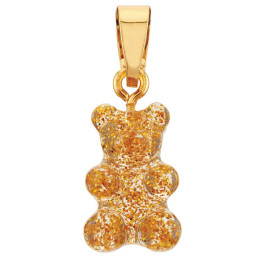 ◆당일◆22FW 노스탤지어 베어 펜던트 골드 NOSTALGIABEAR CLA 24K