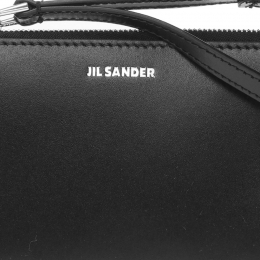 ◆15주년◆실버 로고 스트랩 카드지갑 블랙 JSPQ840103 WQS00059N 001