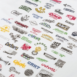 ◆당일◆25SS 백 로고 프린트 티셔츠 화이트 I034643 02XX