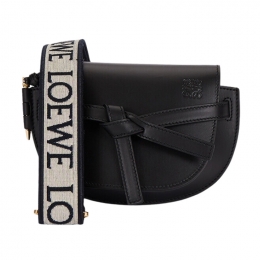 ◆당일◆25SS 로고 각인 게이트 미니 크로스백 블랙 A650N46X13 1100