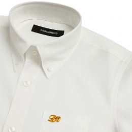 ◆14주년◆여성 D² 골드탭 드레스 셔츠 S72DL0260 010