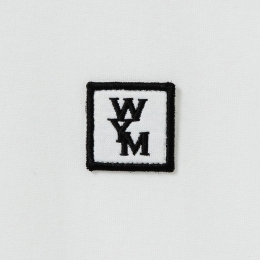 ◆당일◆25SS 백로고 롱 슬리브 티셔츠 화이트 W243TS17 712W