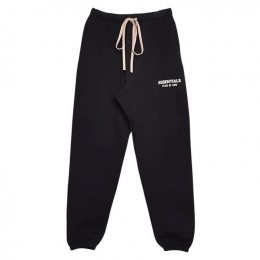 ◆당일◆24FW 에센셜 로고 기모 조거팬츠 블랙 130HO242020F BLACK