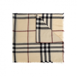 ◆당일◆26SS 자이언트 체크 스카프/머플러 스톤 8090720