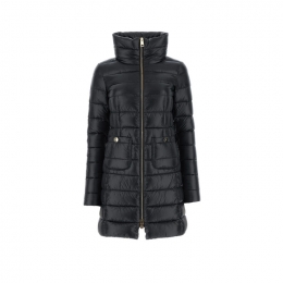 ◆당일◆25FW 마리아 MARIA 하이넥 라이트 패딩 블랙 PI0002DIC 12017Z 9300