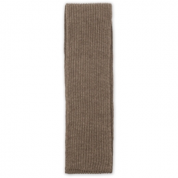 ◆당일◆23FW 골지 울 숏 머플러 네추럴토프 SHORT SCARF NATURAL TAUPE