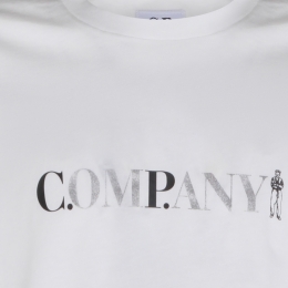 ◆당일◆26SS 세일러 로고 프린트 반팔 티셔츠 화이트 20CMTS085A 005100W 103