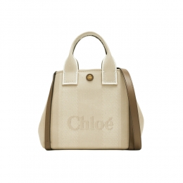 26SS 스몰 캐리 캔버스 토트백 베지탈베이지 CHC25SS911O65 23N