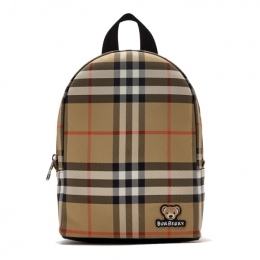 ◆키즈◆키즈 베어 패치 빈티지 체크 백팩 아카이브베이지 8108448