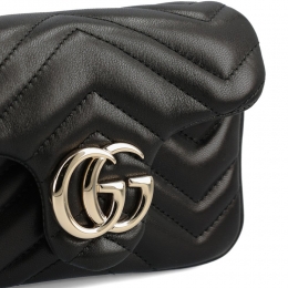 ◆당일◆26SS GG 마몬트 미니 체인 숄더백 블랙 841290 AAFAX 1000