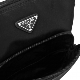 ◆당일◆26SS 삼각 로고 테수토 메신저백 블랙 1BH716 ZOT F0002