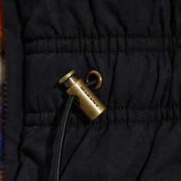 ◆당일◆25SS DASTYNI 드로스트링 스트럭쳐 패딩 자켓 블랙 MA0007FB C1C01E 01BK
